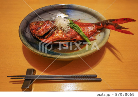 金目鯛　煮付け　和食　伊豆　『地金目』 87058069