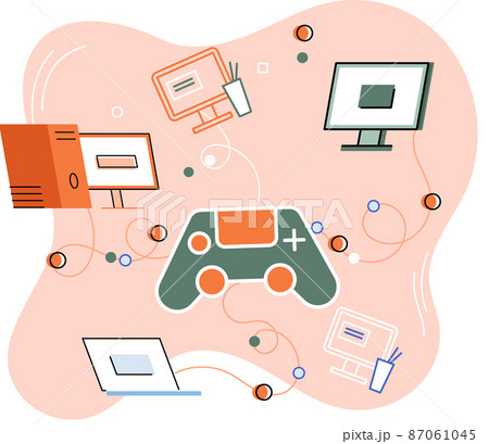 Discipline concept icon. Time management. Working day idea, time for work, hobby and study 87061045