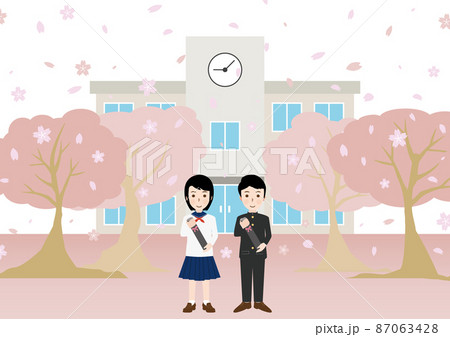 卒業式 卒業式 87063428