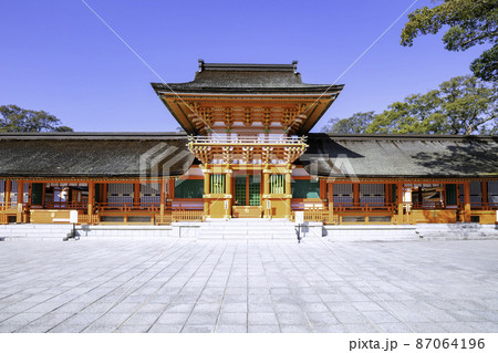 全国の八幡宮の総本社である宇佐神宮（大分県宇佐市） 87064196