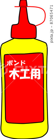木工用ボンドのイラスト素材 87065471