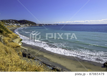 冬の浜田海岸 冬の浜田海岸 87065479