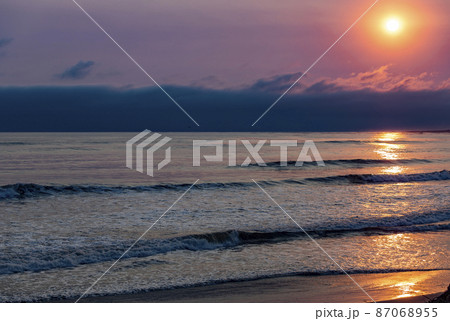 Sunset above sea Sunset above sea 87068955