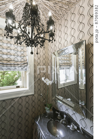 Interior of luxury bathroom 87069382