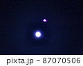 深夜の星空、夜景、夜空、公園 87070506