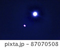 深夜の星空、夜景、夜空、公園 87070508