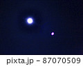深夜の星空、夜景、夜空、公園 87070509