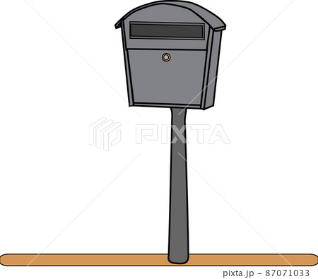 レトロチックなポストのイラスト素材のイラスト素材