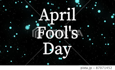 April Fools　エイプリルフール　4月1日　英語　テキスト　メッセージ　カード 87071452