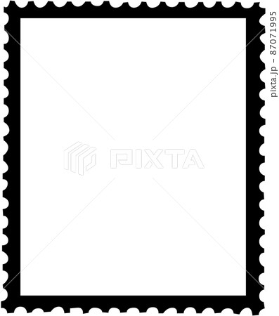 無地の切手 87071995