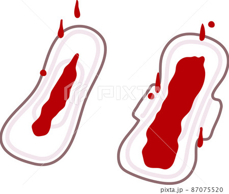 血の付いたナプキン 87075520