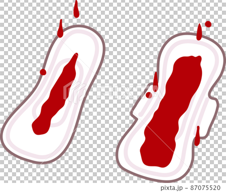 血の付いたナプキン 87075520