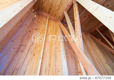 木造二階建て住宅の構造 87077108