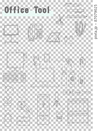 手描き　オフィスツール　ビジネスツール　事務用品　用具　文具　 87079025
