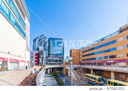 リニア駅隣接のJR横浜線橋本駅 リニア駅隣接のJR横浜線橋本駅 87081501