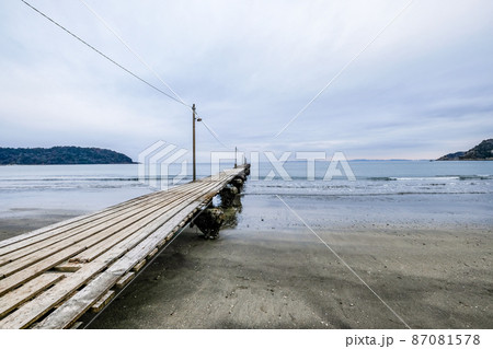 千葉県南房総市の原岡桟橋 87081578