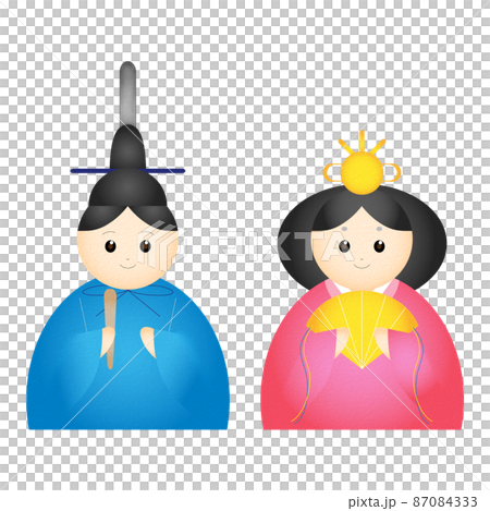 お内裏様とお雛様 87084333
