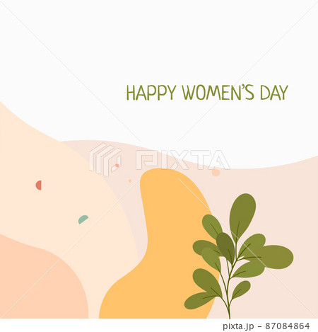 8 March banner Background Design with Pastel Colour. Template for advertising, web, social media and fashion ads. Poster, flyer, greeting card, header for website. Vector Illustration. 8 March banner Background Design with Pastel Colour. Template for advertising, web, social media and fashion ads. Poster, flyer, greeting card, header for website. Vector Illustration. 87084864