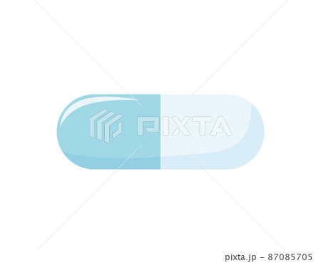 薬　内服薬　ベクターイラスト 87085705