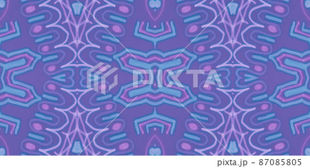 Retro mosaic pattern. Abstract geometric ethnic background. Retro mosaic pattern. Abstract geometric ethnic background. 87085805