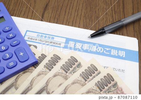 自動車保険 重要事項の説明書類 自動車保険 重要事項の説明書類 87087110