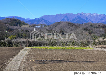 大井町から眺める丹沢山地《大井町》 87087546