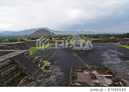 ラテンアメリカ最大の都市遺跡、メキシコのテオティワカン Teotihuacan ラテンアメリカ最大の都市遺跡、メキシコのテオティワカン Teotihuacan 87088589