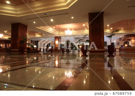 Modern hotel lobby 87089759
