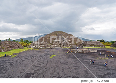 ラテンアメリカ最大の都市遺跡、メキシコのテオティワカン Teotihuacan 87090011