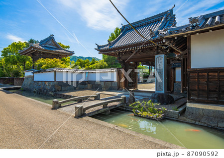 滋賀県 近江八幡 五個荘の町並み 滋賀県 近江八幡 五個荘の町並み 87090592