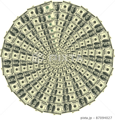 Circular ornament 100 dollars Circular ornament 100 dollars 87094027