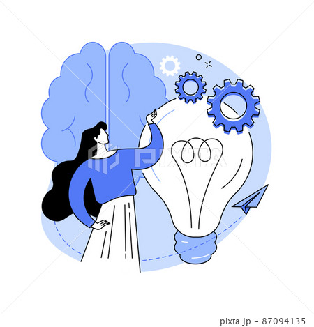 Inspiration abstract concept vector illustration. 87094135