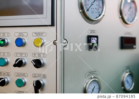 control console of automatic industrial machine control console of automatic industrial machine 87094195