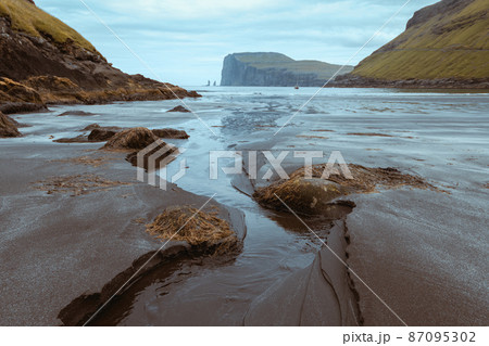 Tjornuvik beach on Streymoy island 87095302
