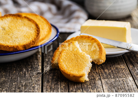 Dietary rusks bread. Crusty biscuits. Dietary rusks bread. Crusty biscuits. 87095582