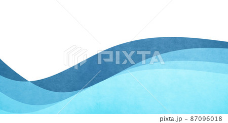 海波の背景素材 海波の背景素材 87096018