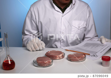 Photo of Veterinarian Lab Meat Petri Toxic Report Photo of Veterinarian Lab Meat Petri Toxic Report 87096049