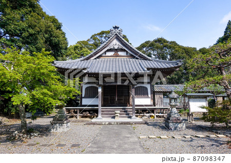 小夜の中山夜泣石 伝説の残る久延寺(静岡県掛川市) 小夜の中山夜泣石 伝説の残る久延寺(静岡県掛川市) 87098347