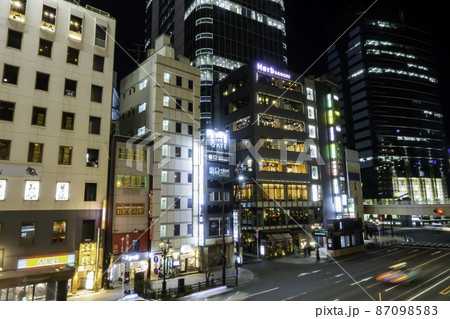 仙台駅西口 駅前通り 宮城県仙台市 仙台駅西口 駅前通り 宮城県仙台市 87098583