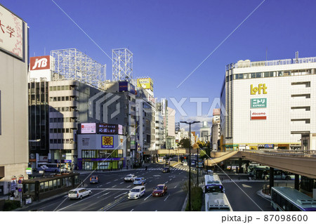 仙台駅西口　駅前通り 　宮城県仙台市 87098600