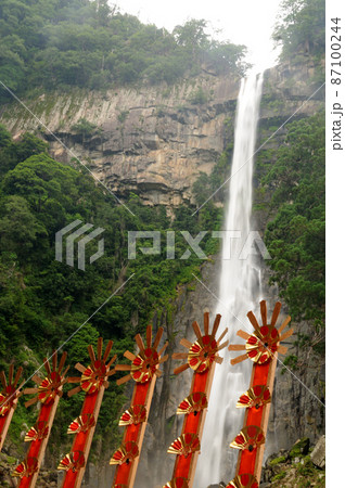那智の火祭り(十二の扇神輿・那智の滝)   【和歌山県那智勝浦町】 87100244