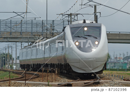 北陸本線　加賀笠間－美川　JR西日本　681系　T02＋T17編成（金沢）　サンダーバード 87102396