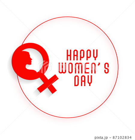 happy womens day elegant card design happy womens day elegant card design 87102834