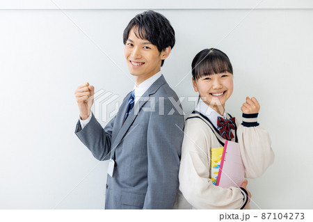 塾 先生 生徒 塾 先生 生徒 87104273