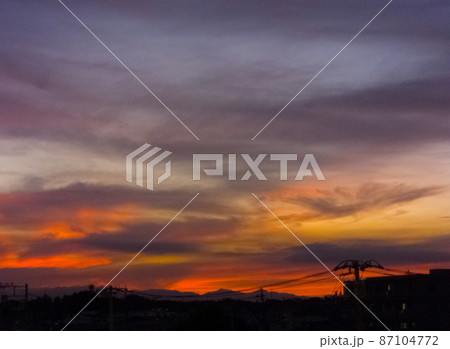 夕焼け空 87104772