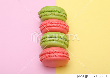 2色のマカロン 87105594
