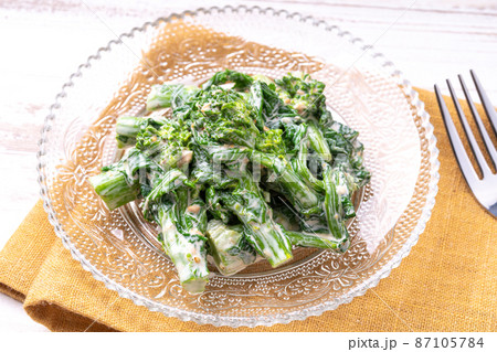 菜の花のわさびマヨネーズ和え 菜の花のわさびマヨネーズ和え 87105784