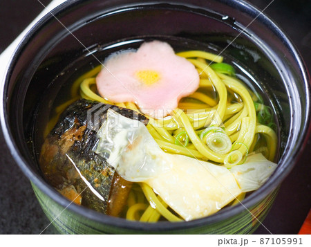 京都・宇治の茶そばを使ったにしんそば 京都・宇治の茶そばを使ったにしんそば 87105991