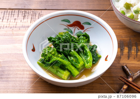 菜の花の辛子和え 菜の花の辛子和え 87106096