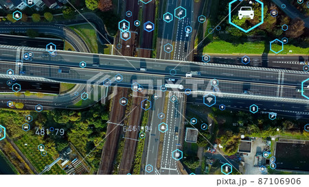 交通とネットワーク　ITS　MaaS 87106906